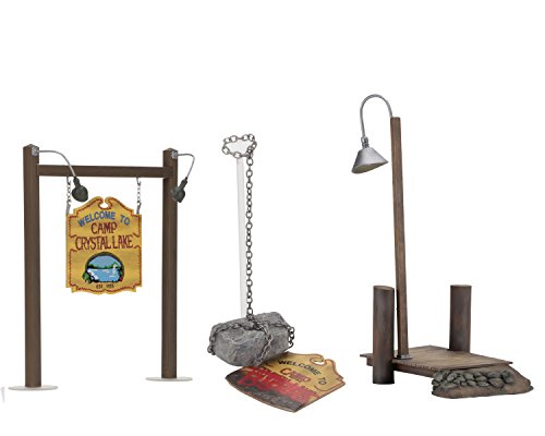 NECA - Friday The 13th - Camp Crystal Lake Accessory Set