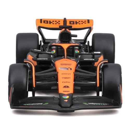 Bburago 1/43 Scale Formula 1 McLaren F1 MCL38 Miami Grand Prix Collection - #81 Oscar Piastri