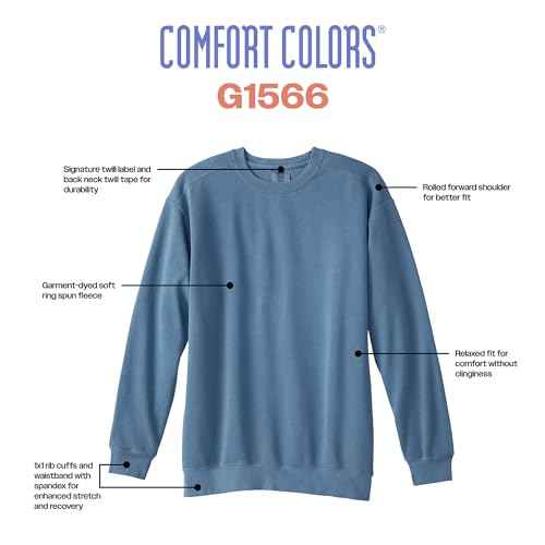 Comfort Colors Adult Crewneck Sweatshirt, Style 1566/1545