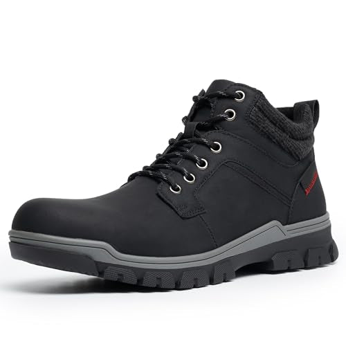 CGRRBW Men's Hiking Shoes Boots, Anti-Slip Outdoor Climbing Work Trekking Shoes for Men