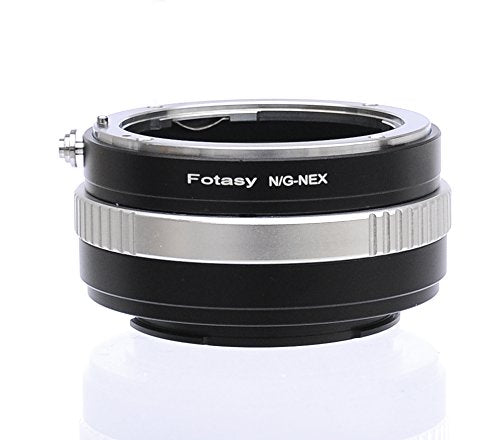 Fotasy Ng Lens To E Mount Adapter, Nikkor F Mount G Afs Lense To Emount Adapter, Compatible With Sony A7 A7R A7S Ii Iii Iv A9 A7
