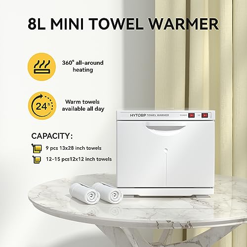 Hot Towel Warmer, 8L Thermostatic Towel Heater, 2-in-1 Professional Towel Warmer Cabinet, Beauty Salon and Spa Towel Warmers for Facial