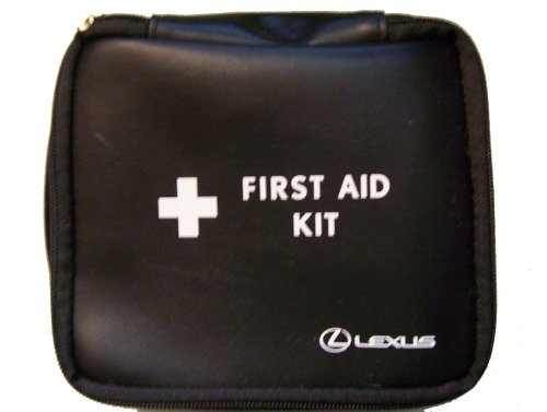 LEXUS OEM First Aid Car Auto Kit White Logo