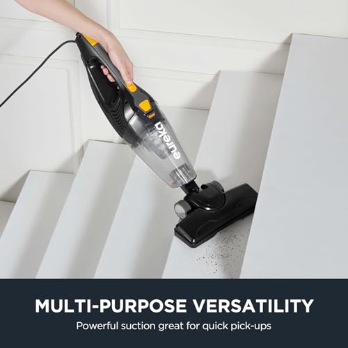 Eureka Blaze Stick Vacuum Cleaner, Powerful Suction 3-in-1 Small Handheld Vac with Filter for Hard Floor Lightweight Uprig...