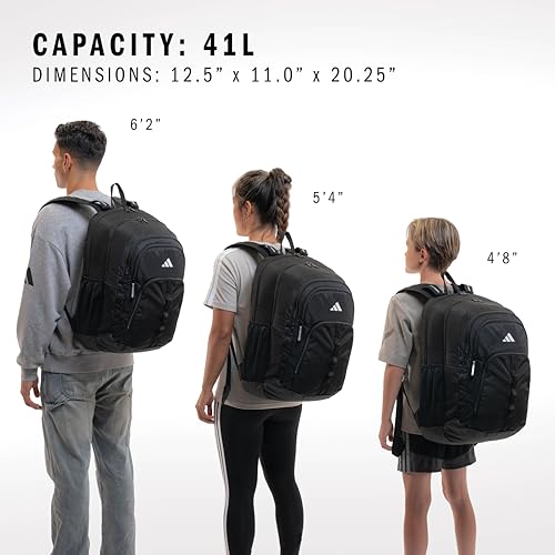 Primetime Large Backpack for women and men, big bag with laptop sleeve
