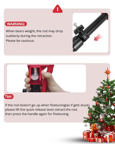 XINQIAO Cabinet Jacks for Installing Cabinets, Light Duty Third Hand Tools Adjustable Support Pole from 15.7 in to 27.6 i...