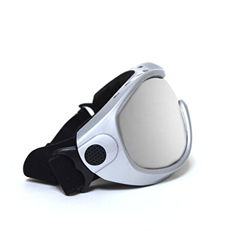 GloFX Ski Goggles - Cyberpunk Reflective Glasses, Full-Face Design, Comfort Foam Padding, Adjustable Strap, UV Protection