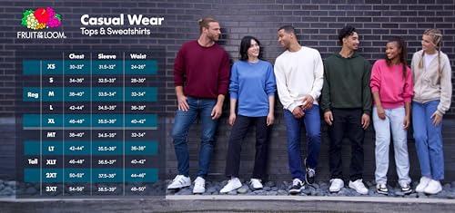 Fruit of the Loom Eversoft Fleece Hoodies, Pullover & Full Zip, Moisture Wicking & Breathable, Sizes S-4X