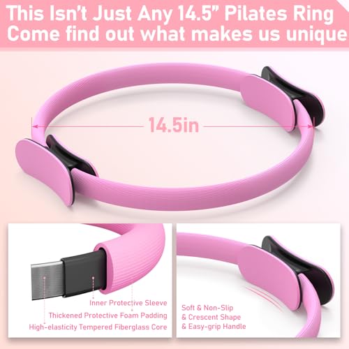Pilates Kit for Home Workouts, Pilates Essentials Kit for Women, Better Me Pilates Kit,Pilates Equipment with 14.5"Pilates...