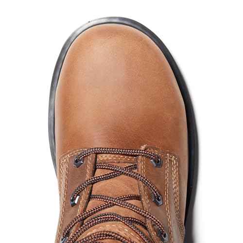 Timberland PRO Men's Ballast 6 Inch Steel Safety Toe Industrial Work Boot, Gaucho Saddleback-2024 NEW, 14M