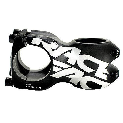 RaceFace Chester MTB Downhill Bike Bicycle Stem 31.8x50mm Plus and Minus 8 Degree Black, RF1805