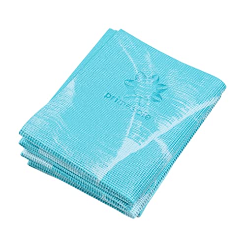 Primasole Folding Yoga Travel Pilates Mat Foldable Easy to Carry to Class Beach Park Tear resistant Travel Picnics 4mm Thi...