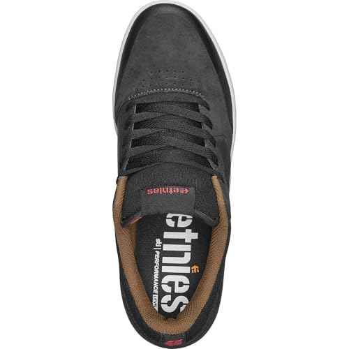 Etnies Men's Marana Skate Shoe, Dark Grey/Black/Red, 11.5