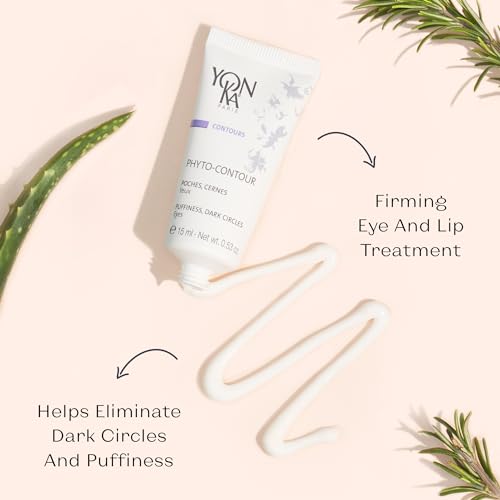 Yonka Phyto-Contour | Anti-Aging Eye Cream with Rosemary Extract | Reduces Puffiness & Dark Circles | For All Skin Types and Paraben-Free | 0.5 fl oz