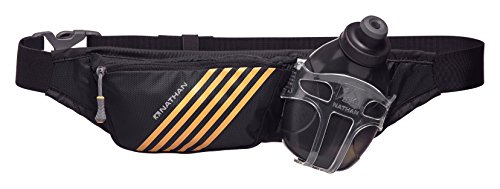Nathan Swift Plus Hydration Belt with 10 oz Flask for Running & Workouts, with Zip Pocket to Pack Essentials, Ultra-Light ...