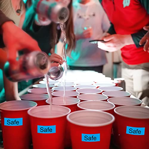 GOLDGE 63 x 23.6 inches Beer Pong Table Mat, Drinking Games for Adults Party – Perfect for Drinks, Soda, Punch, BBQs, Picn...