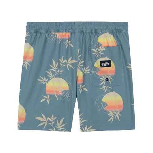 Billabong Boys Layback 4-Way Stretch Swim Trunks with UPF 50+ Sun Protection, Quick Dry Bathing Suit
