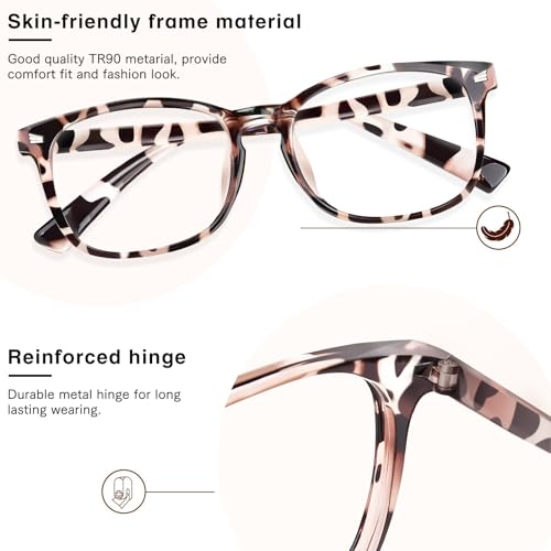 WINTOO Blue Light Glasses for Woman Men | 99% Blue Light Blocking Glasses | Computer Glassess | Gaming | TV Phone Screen R...