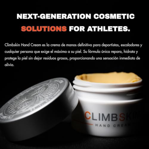 Climbskin Hand Cream - For Dry + Active Hand Repair & Hydration - Fast Absorbing, Non-Greasy - Helps With Cracks & Sweatin...