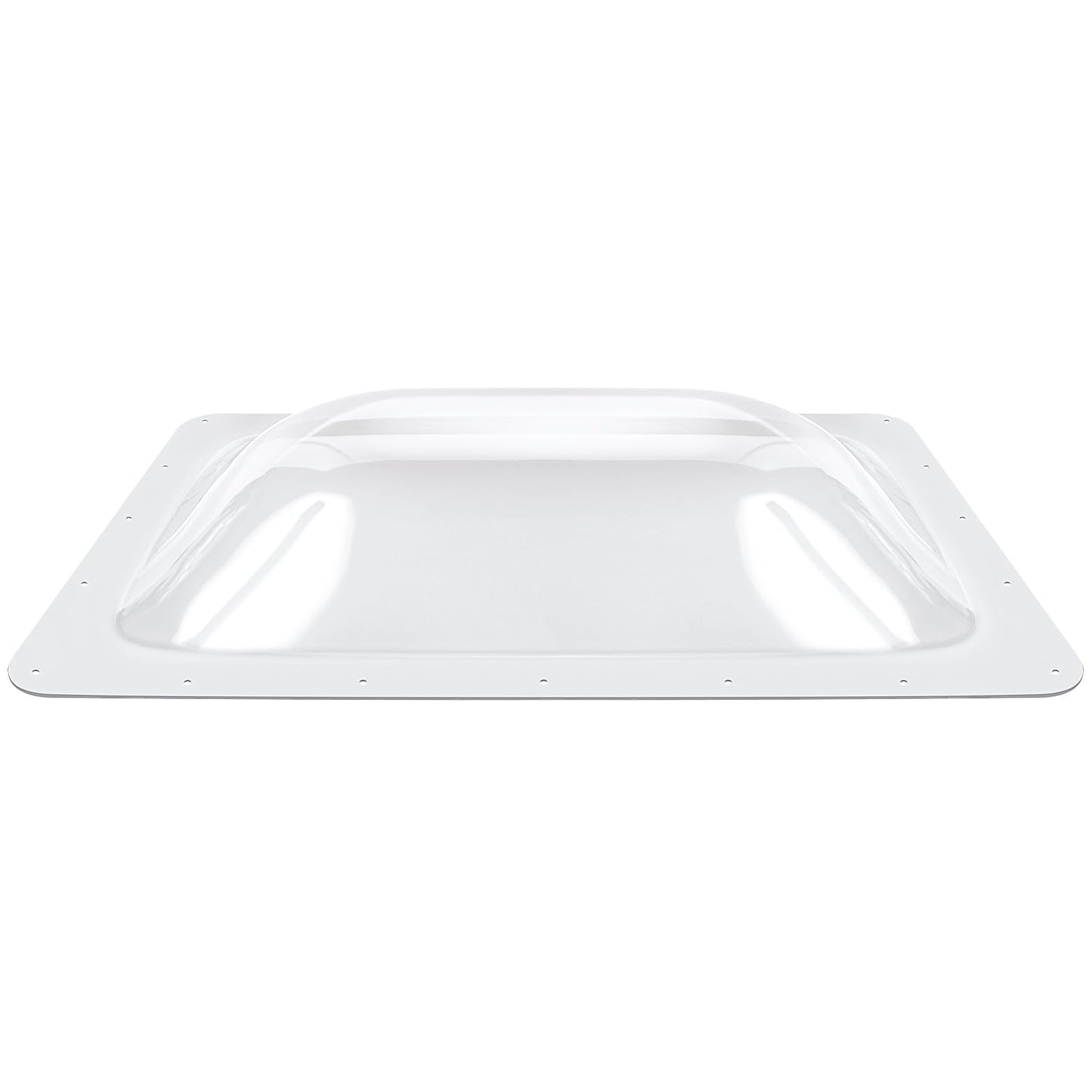 XMK 18" x 26" RV Skylight Replacement Cover for Camper Trailer Motorhome Roof, RV Shower Skylight Cover Outer Dome Fit 14" x 22" Openings, Impact Resistant, Clear