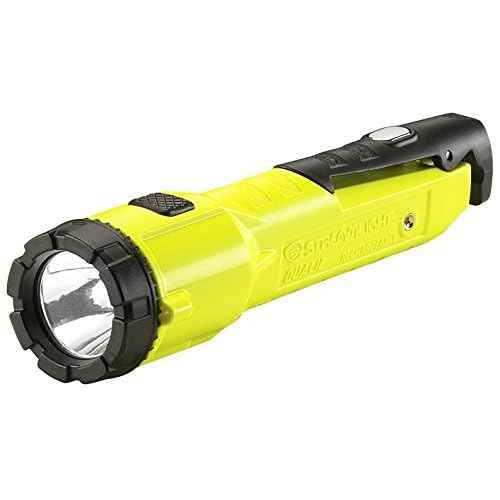 Streamlight 68795 Dualie 275-Lumen Multi-Function Intrinsically Safe Rechargeable Flashlight with Magnetic Clip and 12V DC Direct Wire, Yellow
