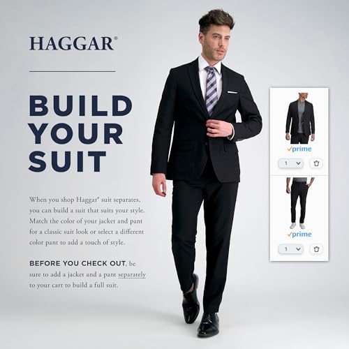 J.M. Haggar Premium Stretch Classic Fit Suit Separates - Pants & Jackets