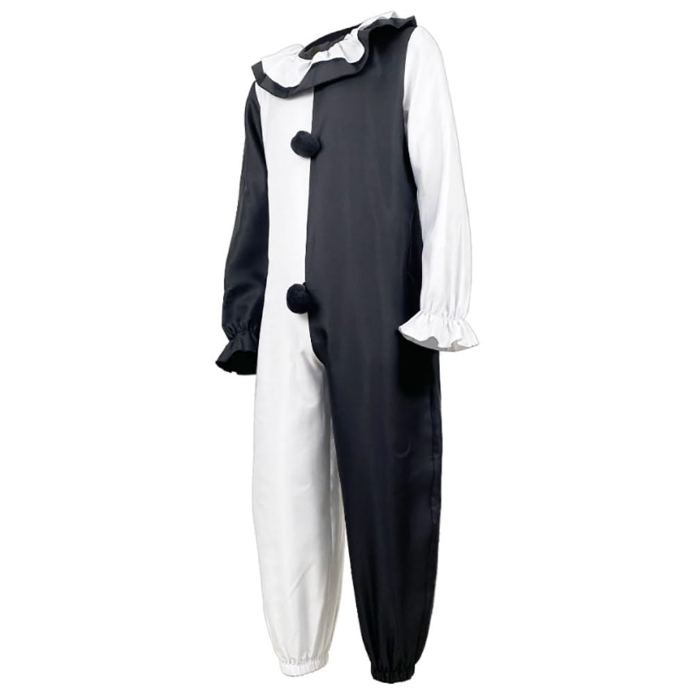 ETEBAS Clown Costume Cosplay Clown Outfit Movie NOT Head Cover Adult Halloween(L)