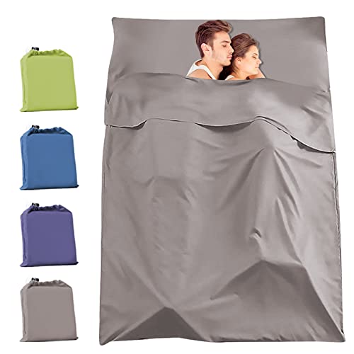 Travel and Camping Sheets Sleeping Bag Liner,Lightweight Travel Sheets for Hotel Portable Hotel Sleeping Bag Sack for Adul...