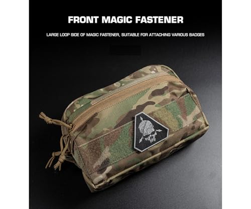 Modular Tactical MOLLE CCS Pouch for Vest Belt Expanded Storage Bag