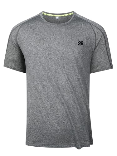 SENBWL Moisture Wicking Quick Dry Soft Pickleball Workout Hiking Camping Running Shirts for Men Outdoor Sports