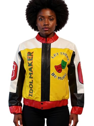 Idol Maker Let There Be Music Jacket - 90s Rapper Costume & Everyday Wear Unisex Adult Coat - Hip Hop Fashion