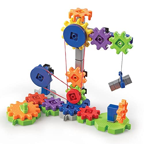 Learning Resources Gears! Gears! Gears! Machines in Motion, STEM Activities, Fine Motor Skills, Toddler Explorer Kit, Scie...
