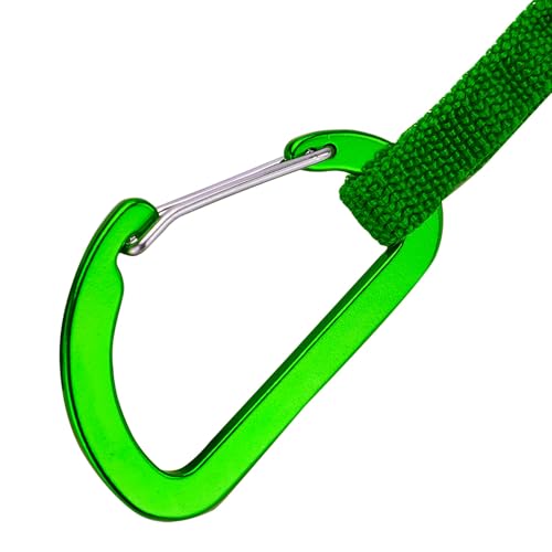 MOOCY Kayak Paddle Leash, 3-7 ft Stretchable Strap Lanyard for SUP, Canoeing, Fishing Accessories - Secure Bungee Rod Hold...