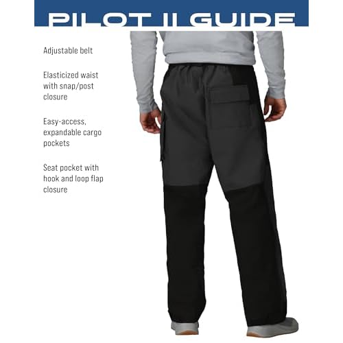 FROGG TOGGS Men's Pilot II Guide Waterproof Breathable Rain Pant