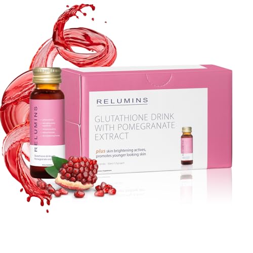 Relumins Glutathione Shots | New Year New You Glow | USA's No.1 Liquid Glutathione Drink with Collagen & Antioxidant Boost...