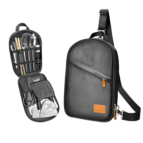 Bsotas Camping Cooking Utensils Set - Camping Utensil Set Car Camping Cooking Essentials Gear for Camp Kitchen Cooking and...