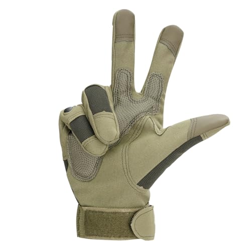GCSIOM Touchscreen Tactical Gloves for Outdoor Protection Gloves, Cycling, Motorcycle Riding, Rock Climbing
