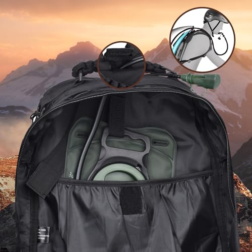 AZULDEZ Military Tactical Backpack for Men, 40L Molle EDC Daypack Work Backpack for Trekking, Army 3 Days Assault Pack & B...