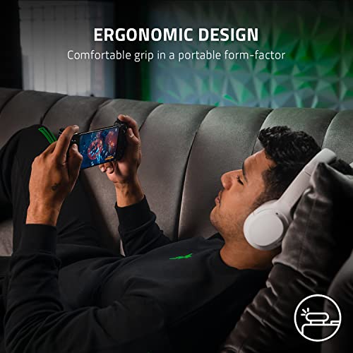 Razer Kishi V2 Mobile Gaming Controller for iPhone (Lightning): Console Quality Controls - Universal Fit w/ Extendable Bri...