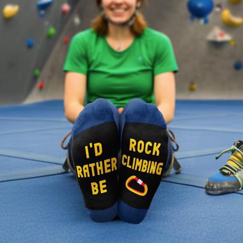 VICRAZY Rock Climbing Gifts - Ultimate Rock Climbing Gear Socks, Unique Gift for Climbers, Exceptional Gifts for Climbers ...