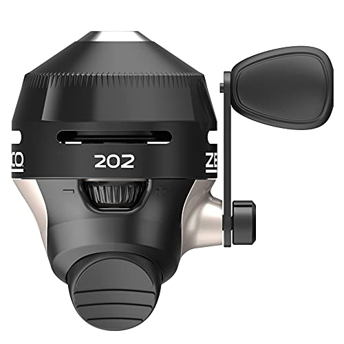 Zebco 202 Spincast Fishing Reel, Size 30 Reel, Right-Hand Retrieve, Durable All-Metal Gears, Stainless Steel Pick-up Pin, ...