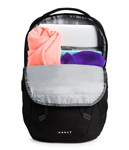 The North Face Women's Vault Everyday Laptop Backpack - Commuter Travel Bag, Water-Repellent, Spacious Main Compartment, T...