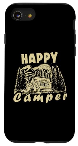 Happy Camper Outdoor Hiking and Camping Lifestyle Adventure Case for iPhone SE (2020) / 7/8