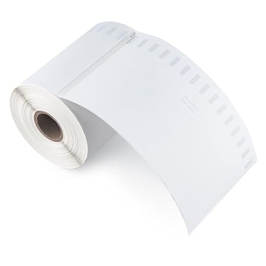 L LIKED 2200 PCS 4"x 6" Thermal Shipping Labels, White Perforated & Strong Adhesive Direct Thermal Labels (220 Labels/Roll), Compatible with DYMO 4XL, Zebra, Rollo,10 Rolls