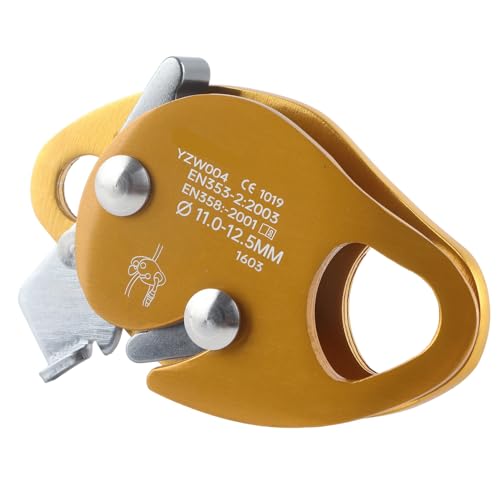 Belay Device, Rock Climbing Gear Alloy Rigging Equipment with High Strength for Climbing