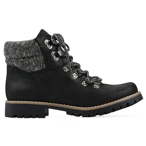 CLIFFS BY WHITE MOUNTAIN Shoes Pathfield Women's Lace-up Hiker Style Bootie