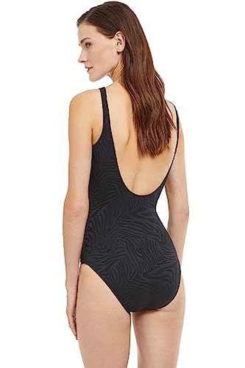 Gottex Women's Standard African Escape Mastectomy One Piece, Black