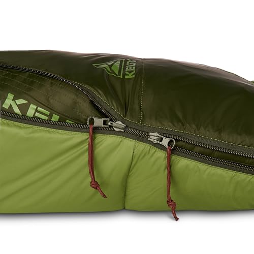 Kelty | Cosmic 40° Degree Sleeping Bag, Regular, 550 Down - Lightweight, Compact, Cozy, Warm Weather Bag - Summer