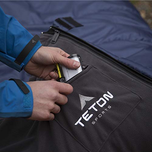 Teton 0 Degree Polara Sleeping Bag for Adults, Great for All Weather Camping, Hunting, Versatile Outdoor Sleeping Bag, Lig...