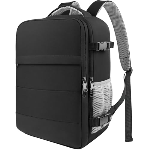 HOTOR Travel Backpack - Flight Approved Travel Bag for Men and Women, Carry on Luggage for 15.6" Laptop and Travel Essenti...